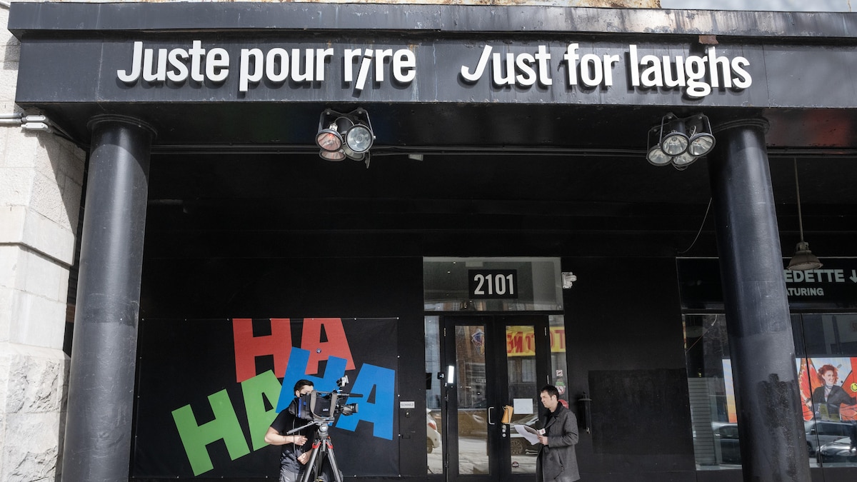 La façade de Juste pour rire à Montréal.