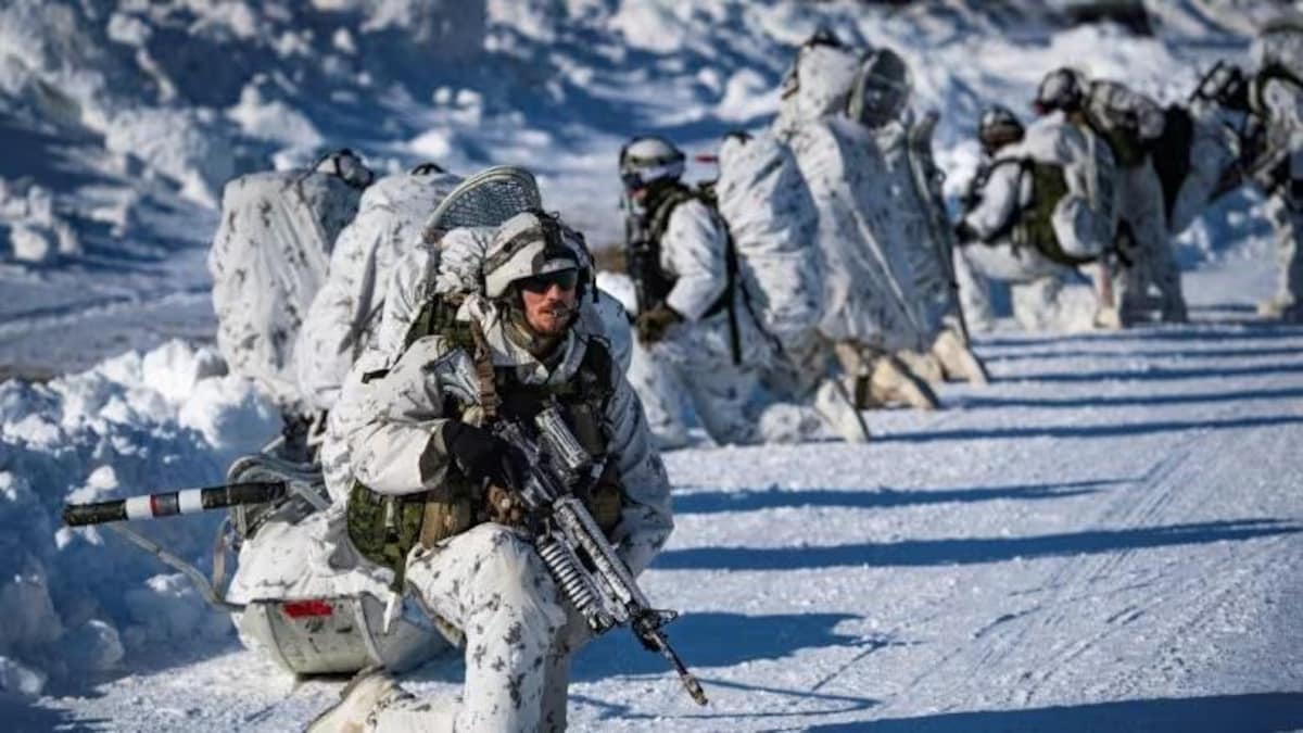 Des soldats de l'armée canadienne.