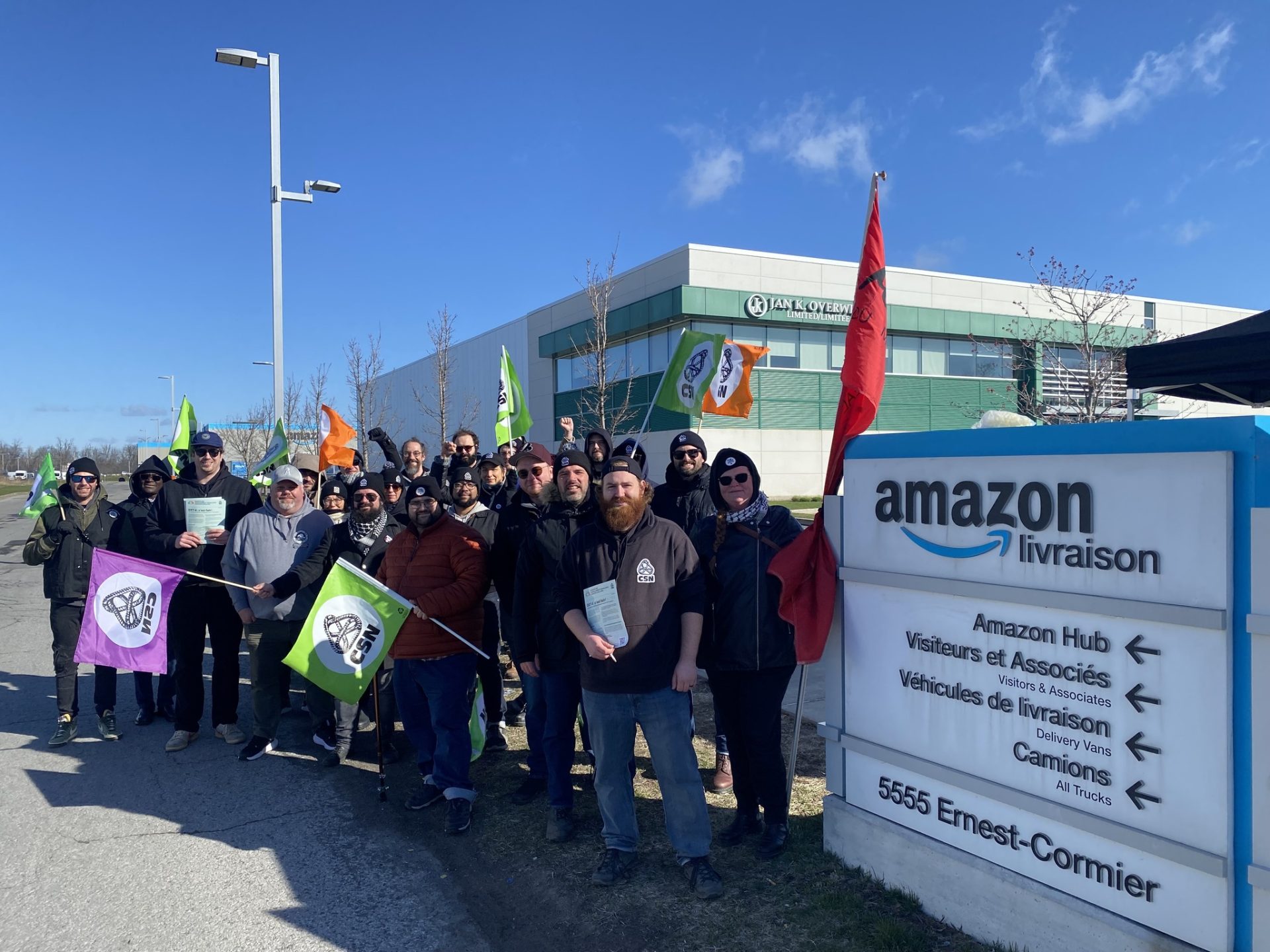 Amazon workers get organized in Quebec and B.C. | Communist Revolution